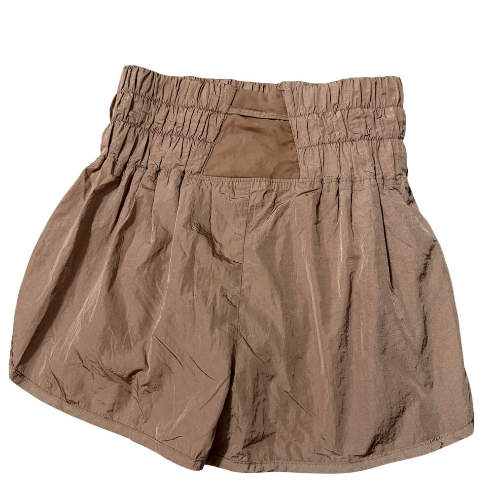 Free People FP Movement Mauve Athletic Shorts Medium Lined Running - Picture 2 of 11
